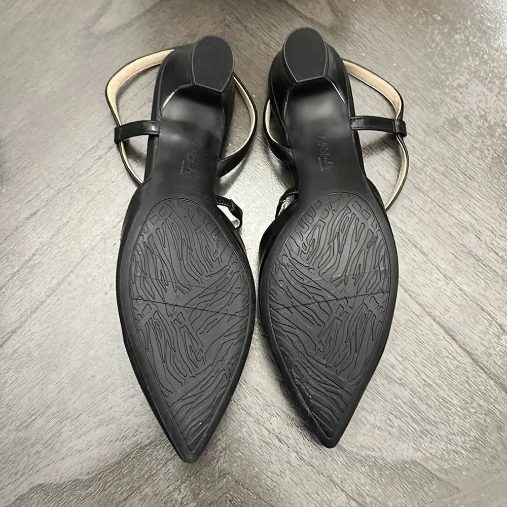 LIFESTRIDE Minimalist Slingback Pumps Black